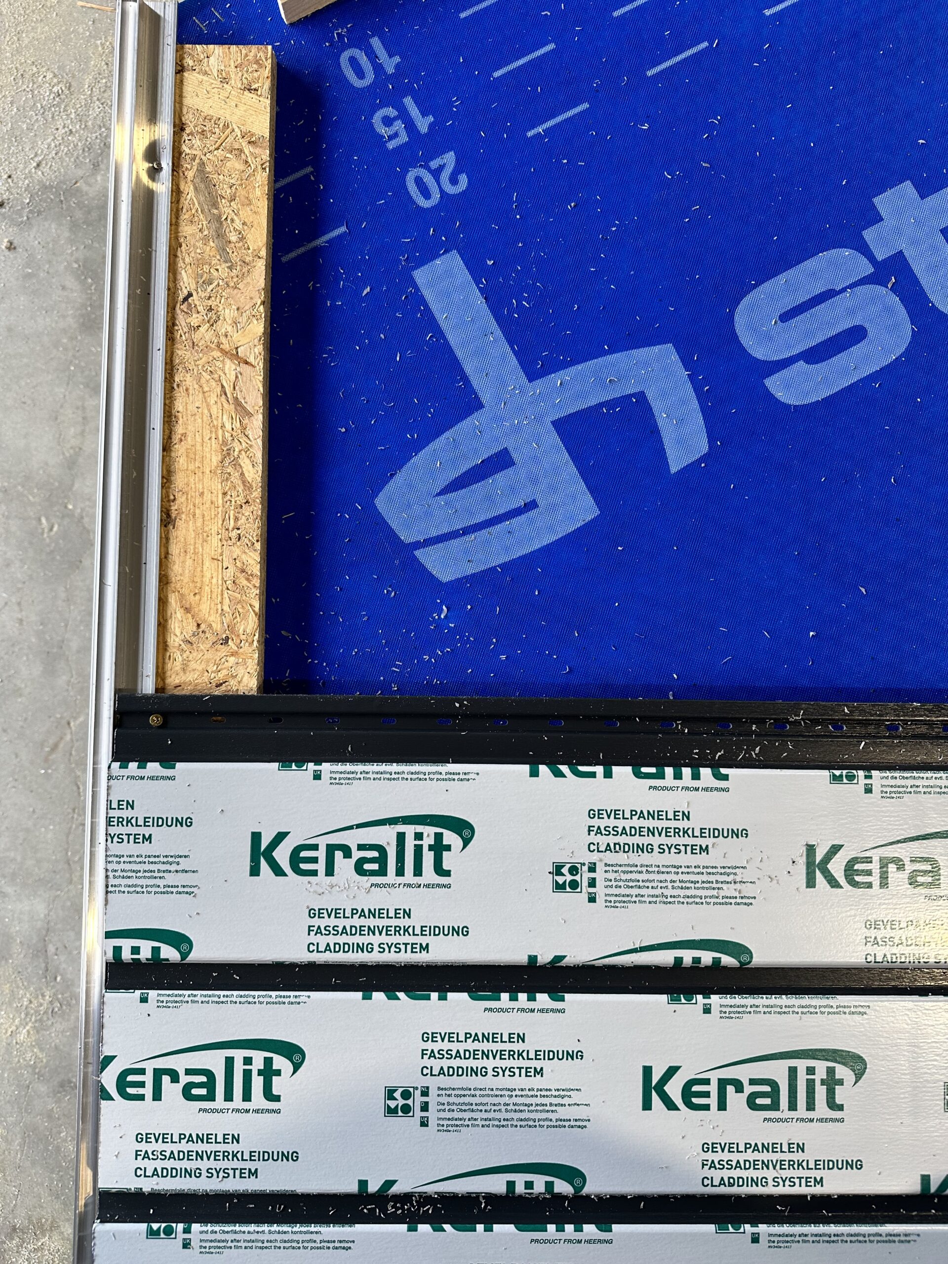 Werkplaats en prefab voorbereiding bij VerhoogjeDak, stap 02